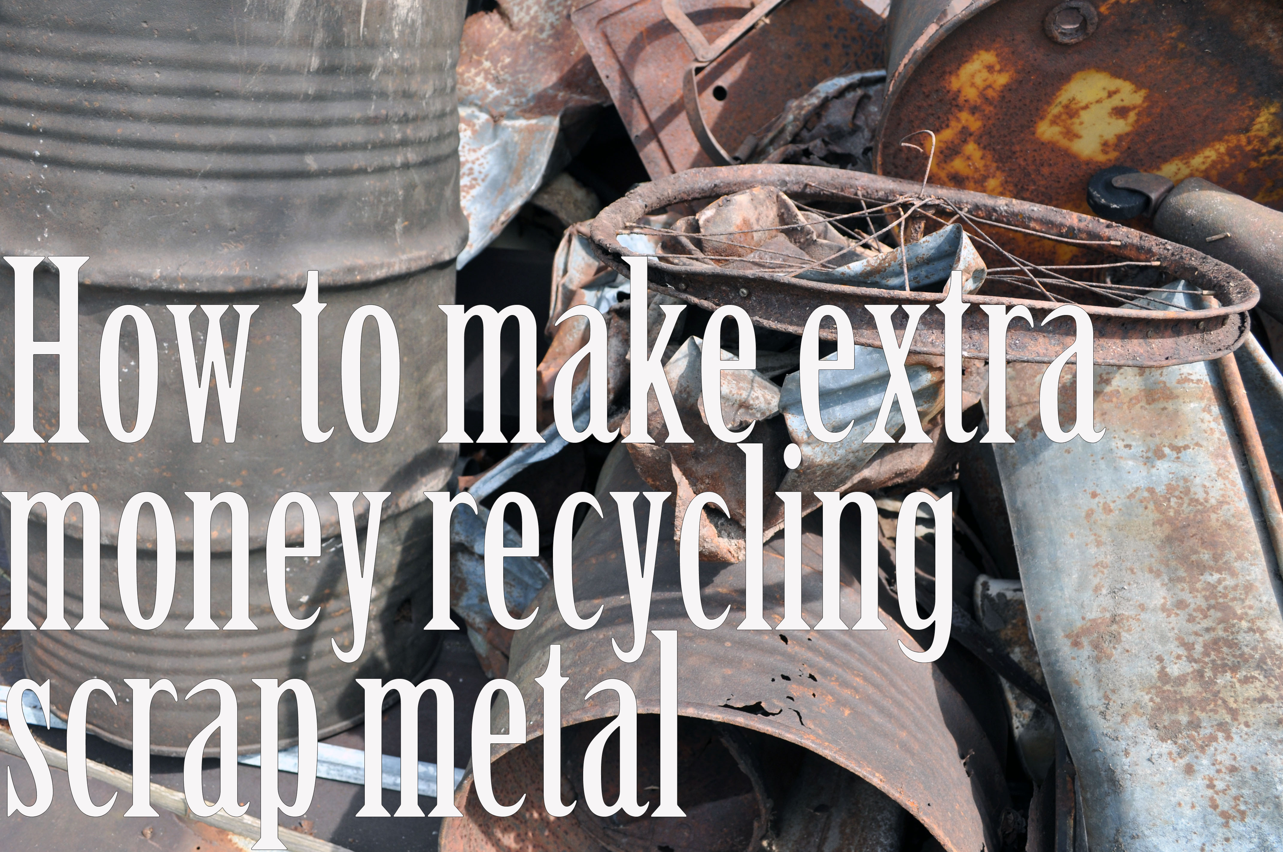 earning money with scrap metal